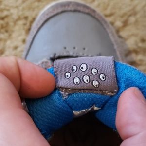 Kids Shawn White Gray Velcro Sneakers